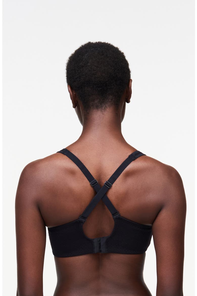 Everyday High Support Underwire Minimizer Sports Bra, Alternate, color, BLACK/ GREY-11