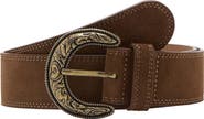 MANGO Suede Effect Belt
