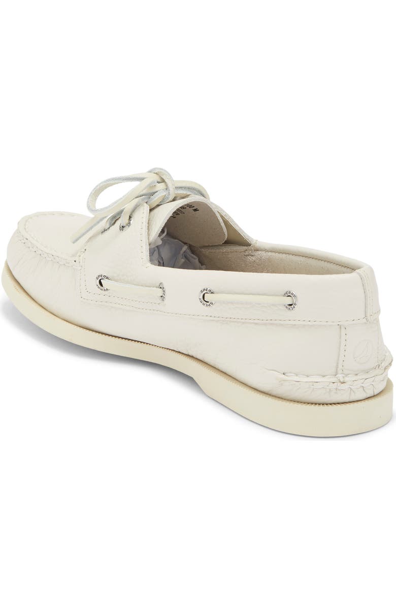 Sperry Authentic Original Boat Shoe, Alternate, color, White
