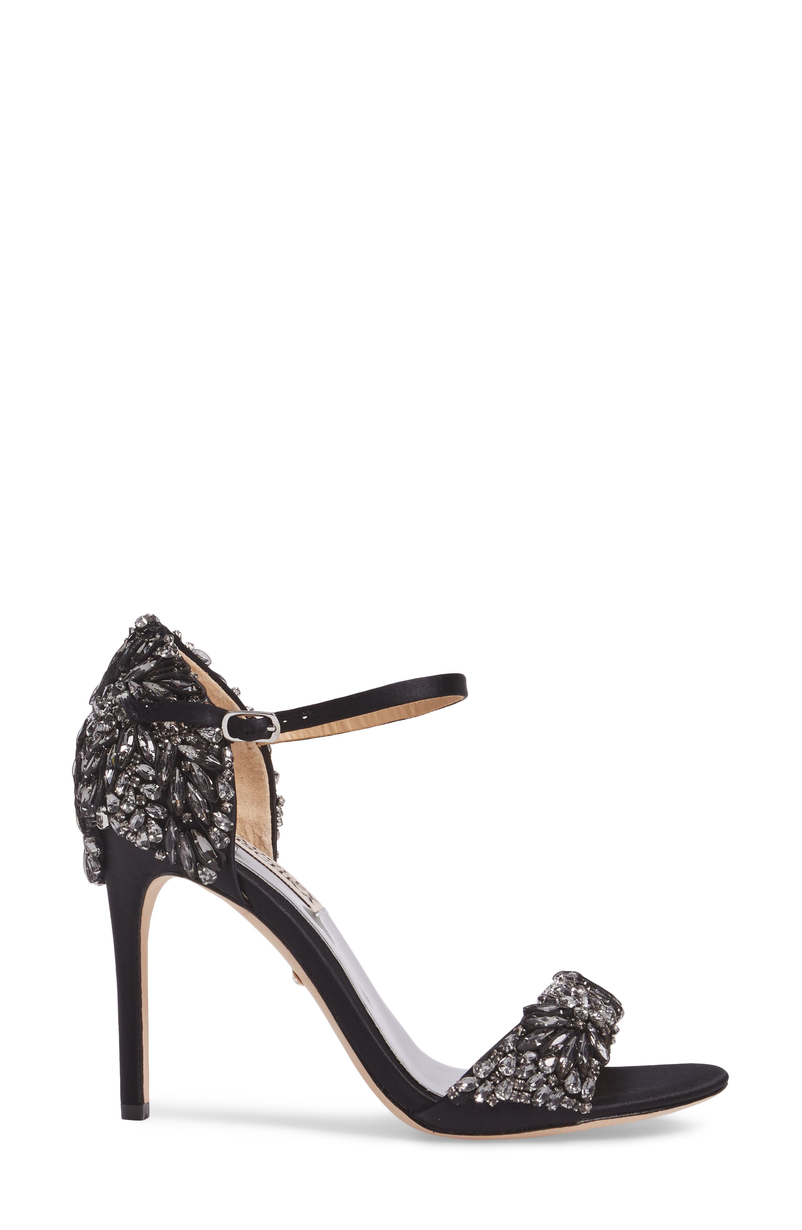 Badgley Mischka Collection Tampa Ankle Strap Sandal, Alternate, color, 