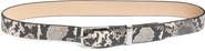 rag & bone Snakeskin Embossed Belt