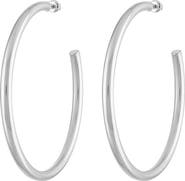 BEN ONI Large Open Hoop Earrings