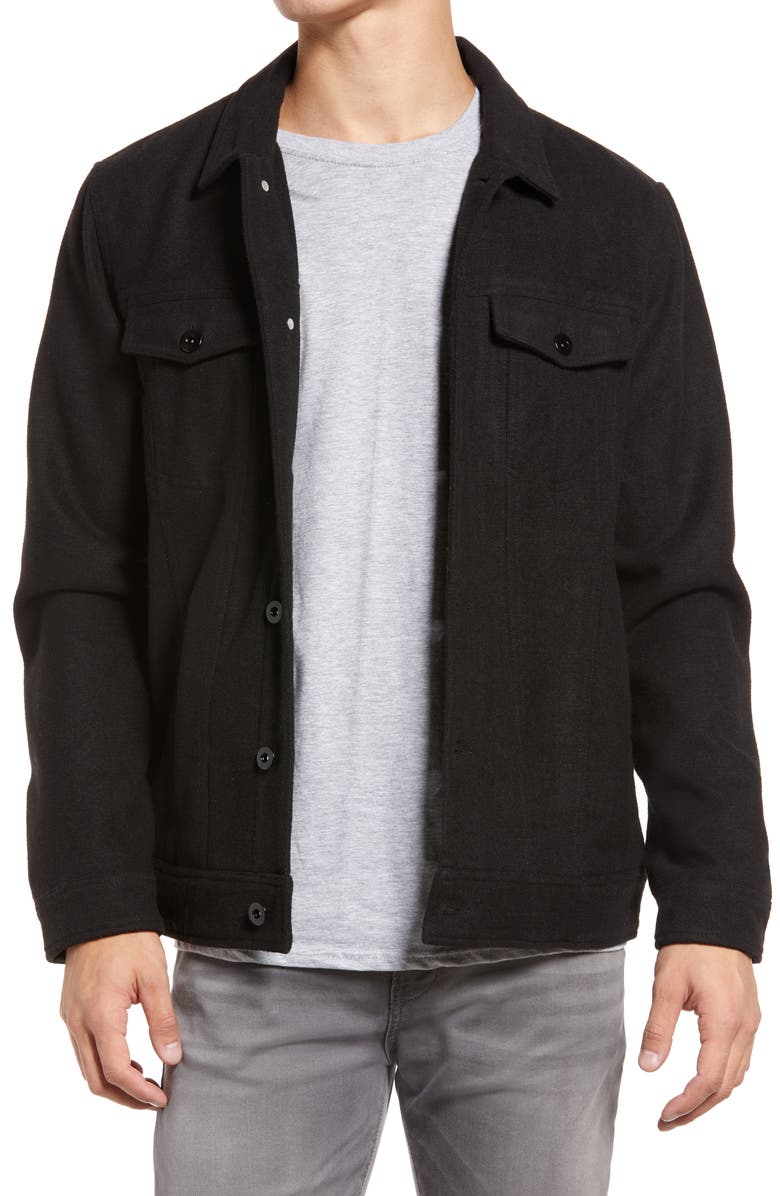 Nordstrom Trucker Jacket, Main, color, 