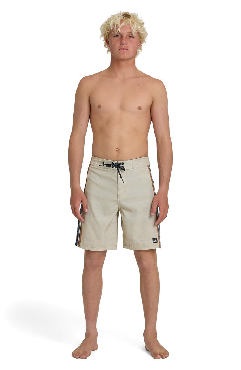 Quiksilver Fade Lines 19" Board Shorts, Alternate, color, Twill