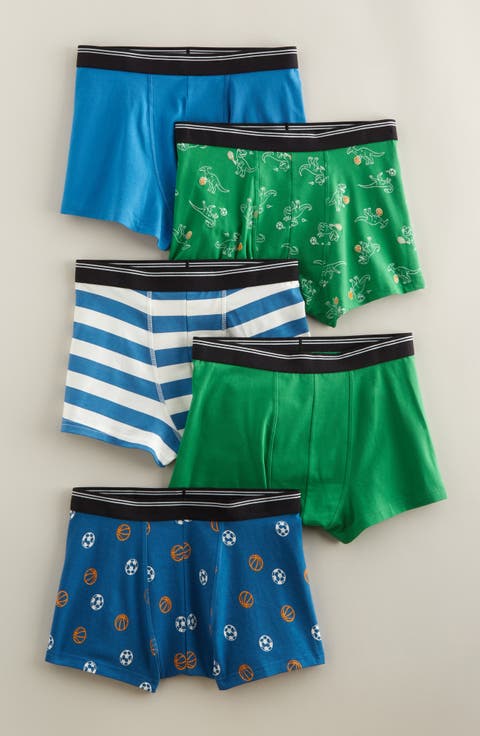 Kids' Assorted 5-Pack Boxer Briefs (Little Kid & Big Kid)