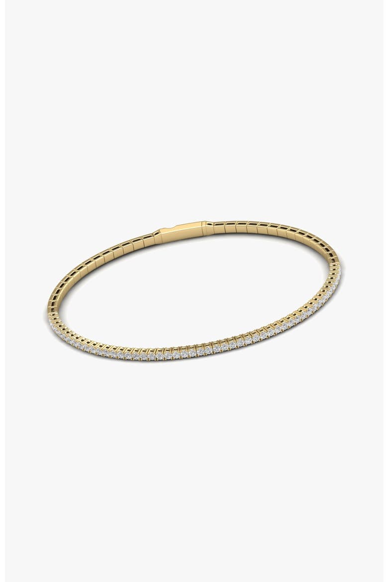 14K Gold Lab Diamonds 5 Carats Diana Bracelet, Main, color, Yellow Gold