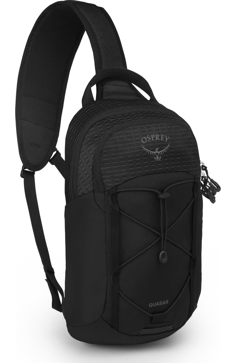 Osprey Quasar Sling Bag, Alternate, color, Black