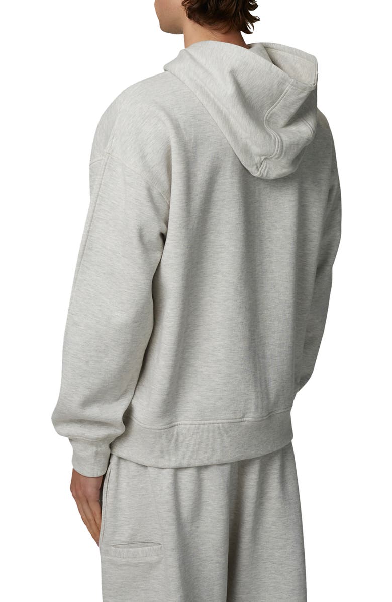 Good For Nothing Oversized Halftone Hoodie, Alternate, color, Grey