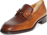 Christian Louboutin Chambelimoc Woven Loafer