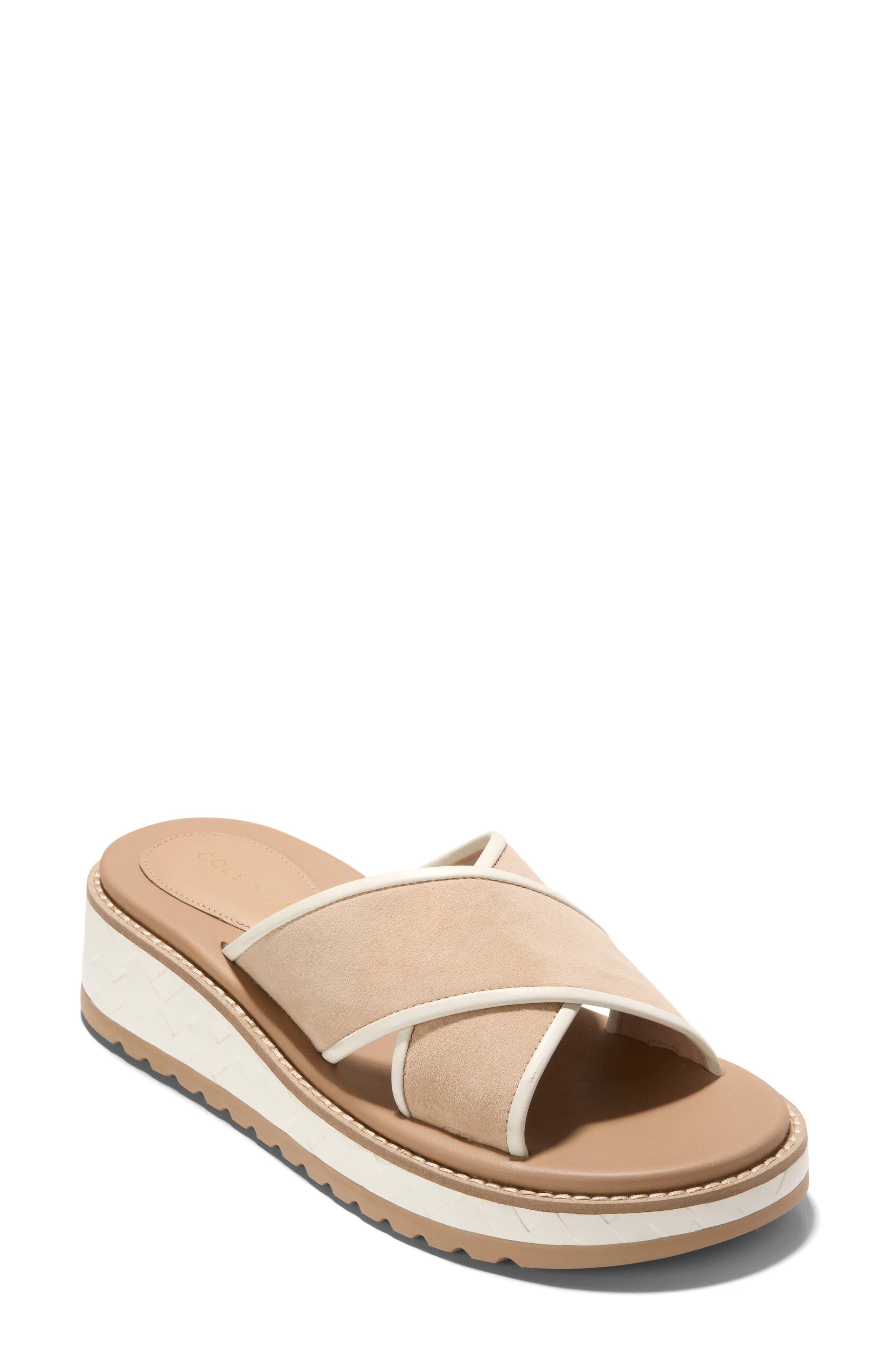 Grandpro Daylin Slide Sandal, Main, color, CH TUSCAN SAND SUEDE/ IVORY