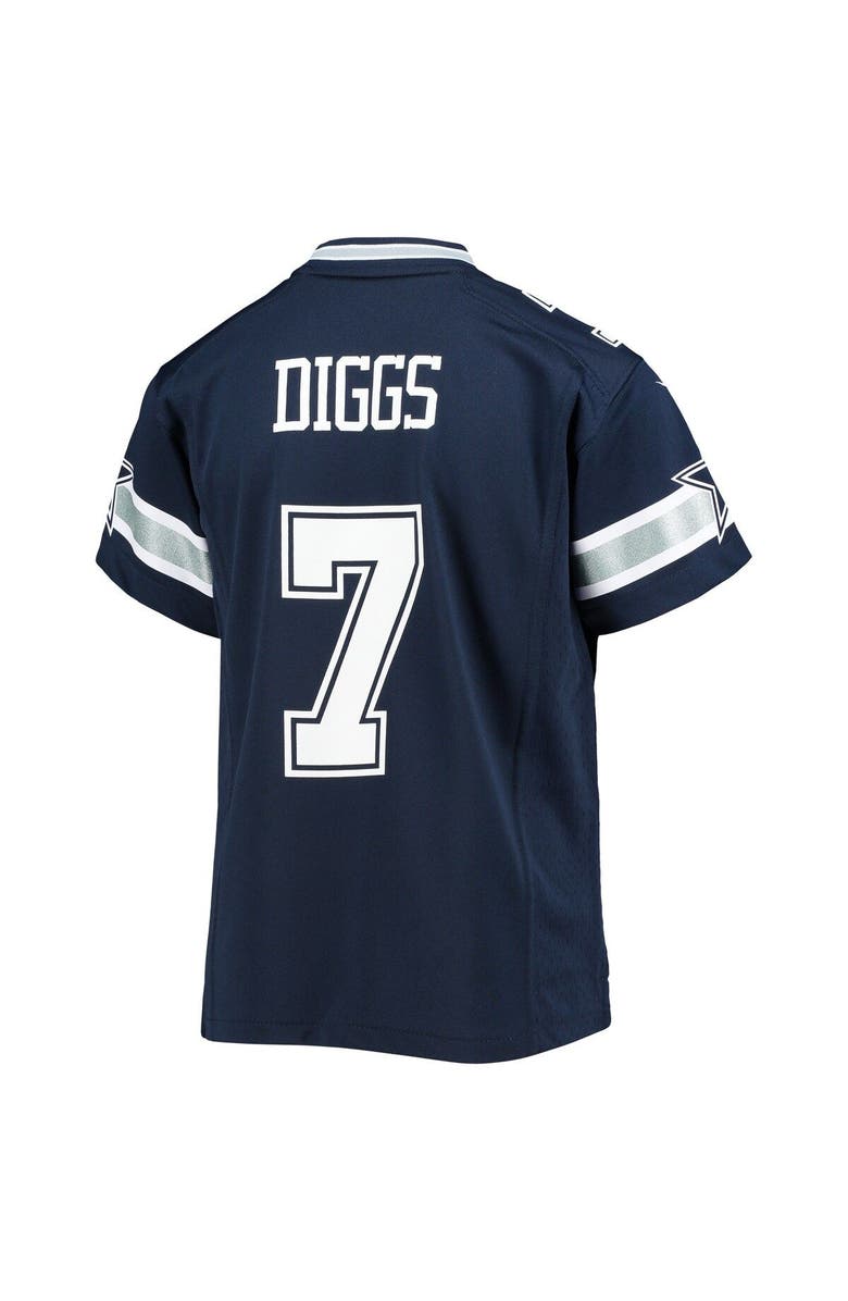 Nike Youth Nike Trevon Diggs Navy Dallas Cowboys Game Jersey, Alternate, color, Navy