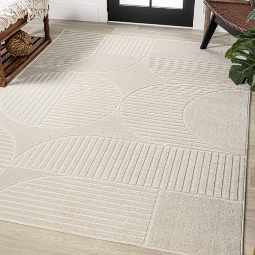 Jonathan Y Nordby Arch Scandi Ivory/cream Area Rug In Ivory/cream