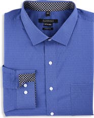 Synrgy by DXL Big & Tall Geometric Performance Dress Shirt