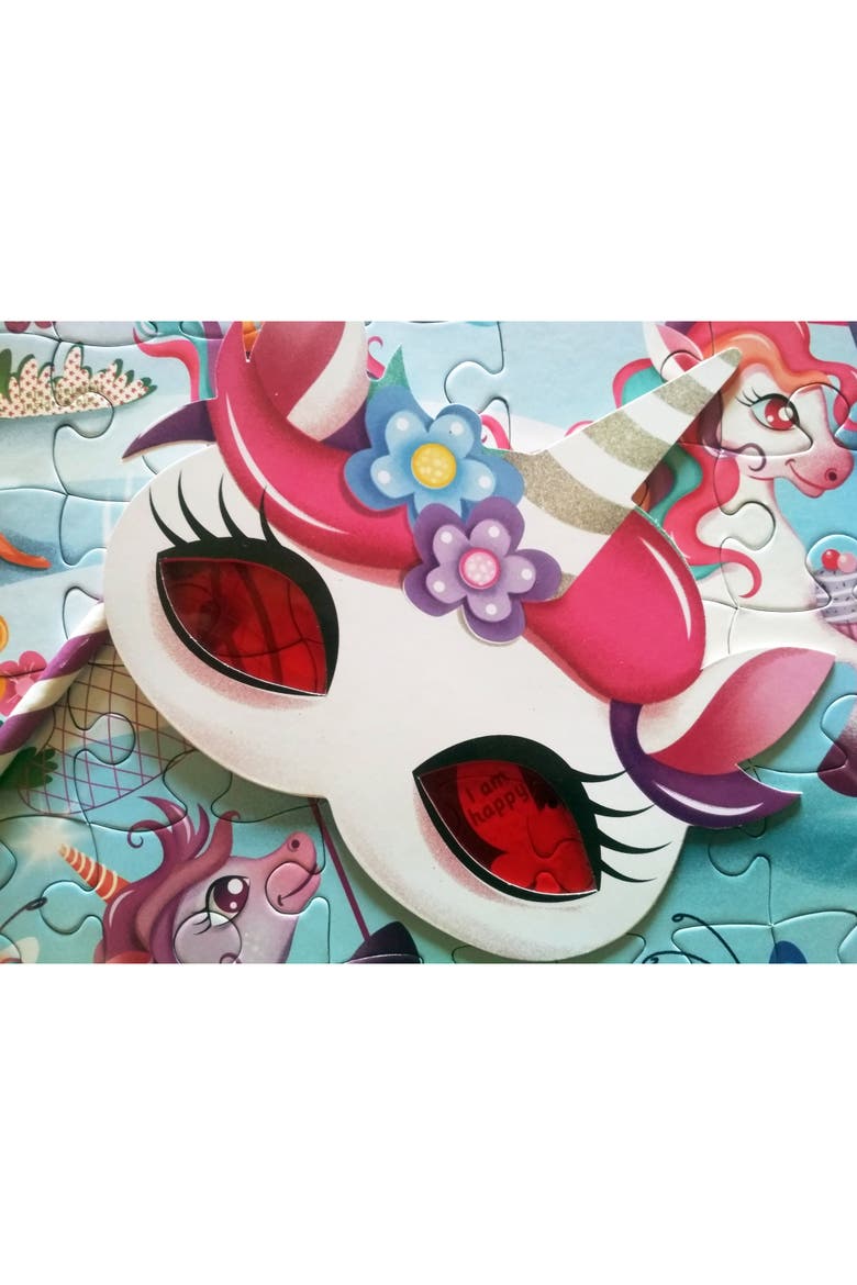 Unicorn puzzle, Alternate, color, No Color