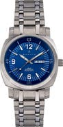 Nautis Stealth Bracelet Watch w/Day/Date