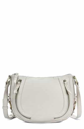 Faux Leather Crossbody Saddle Bag
