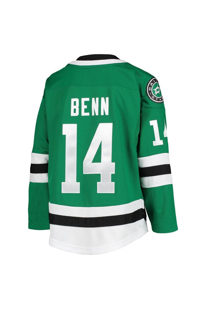 Youth Jamie Benn Kelly Green Dallas Stars Home Premier Player Jersey, Alternate, color, Kelly Green