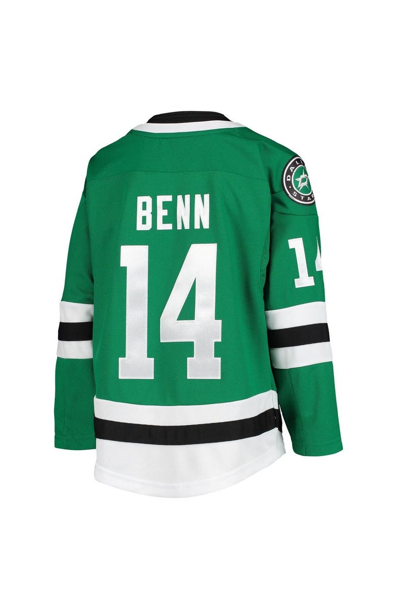 Outerstuff Youth Jamie Benn Kelly Green Dallas Stars Home Premier Player Jersey, Alternate, color, Kelly Green
