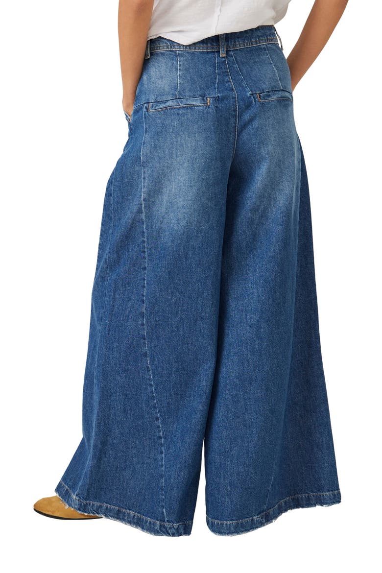 Equinox Wide Leg Trouser Jeans, Alternate, color, LAKE LIFE