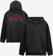 FANATICS Men's Fanatics Philadelphia Phillies Black Out Fleece Hoodie