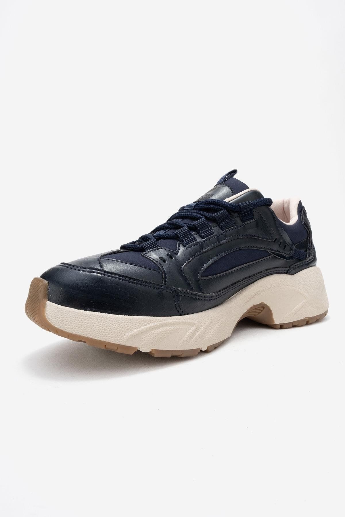 Bambi Printed Mesh Sneakers, Alternate, color, Navy Faux Leather