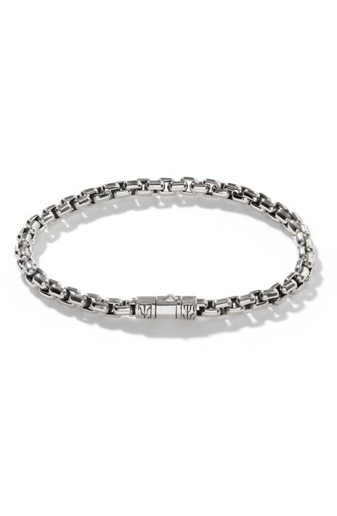 Men's Classic Chain Box Chain Bracelet