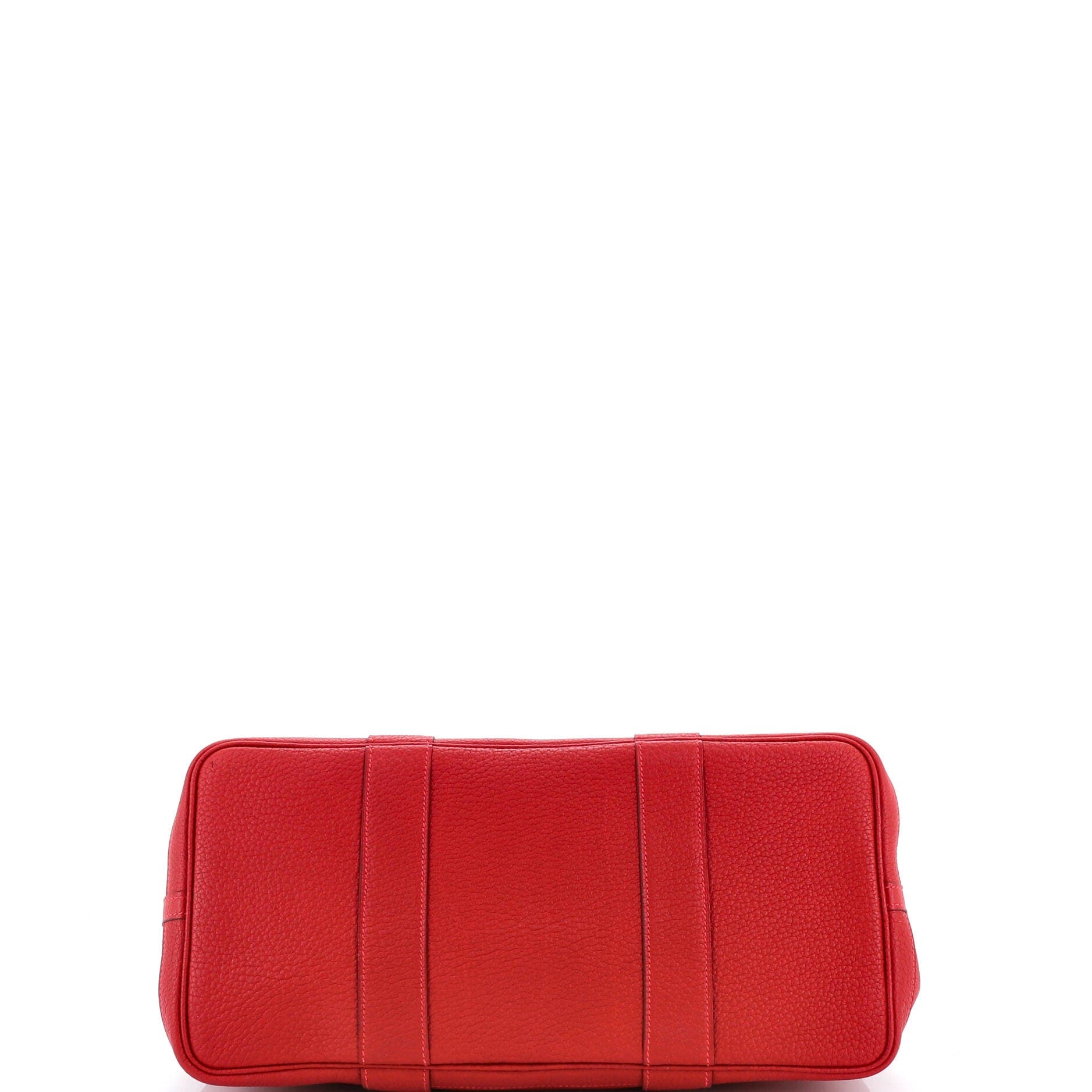 Pre-Owned Hermes Garden Party Tote Leather 36, Alternate, color, Rouge De Coeur