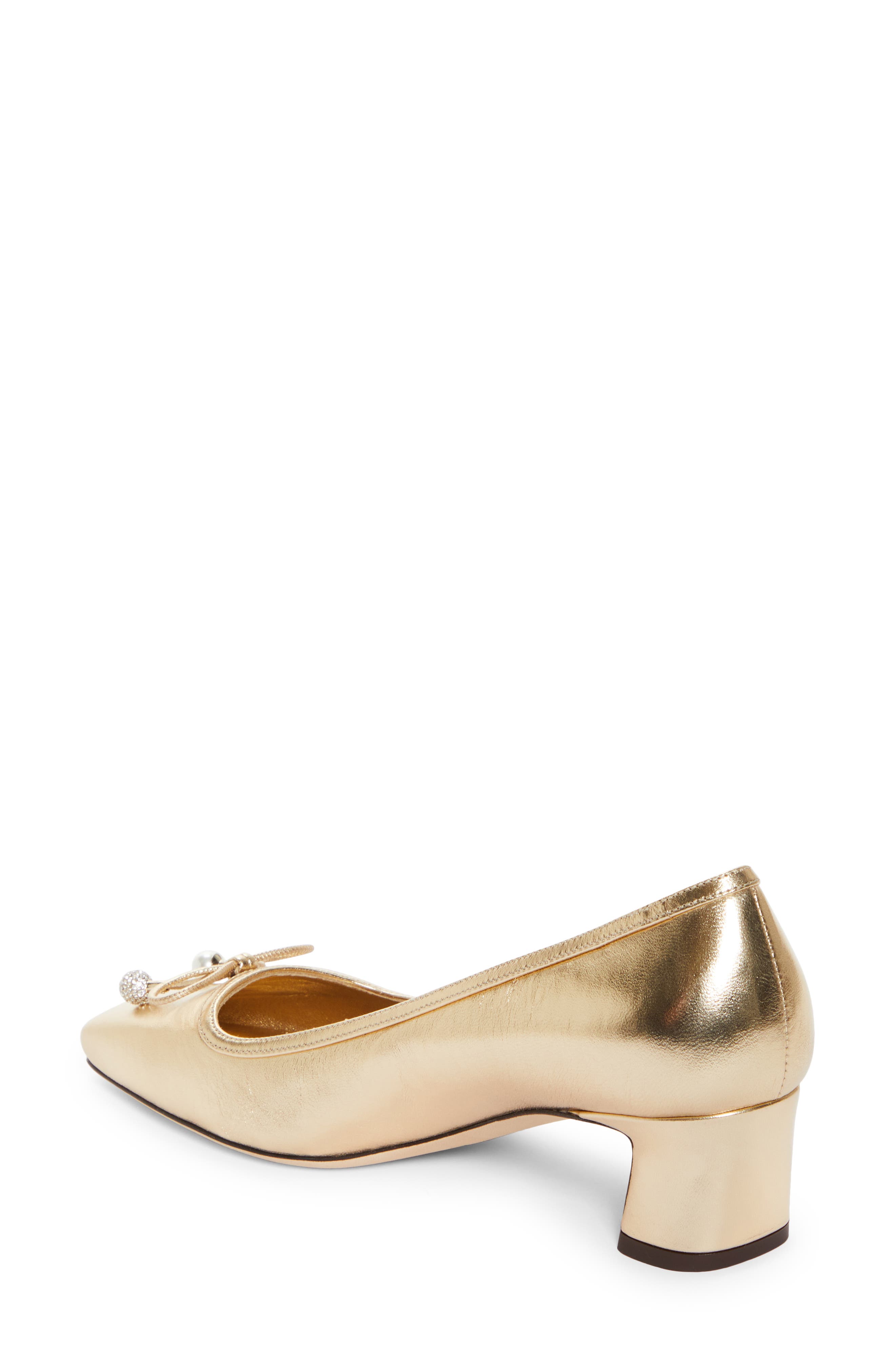 Jimmy Choo Elme Square Toe Ballet Pump, Alternate, color, 