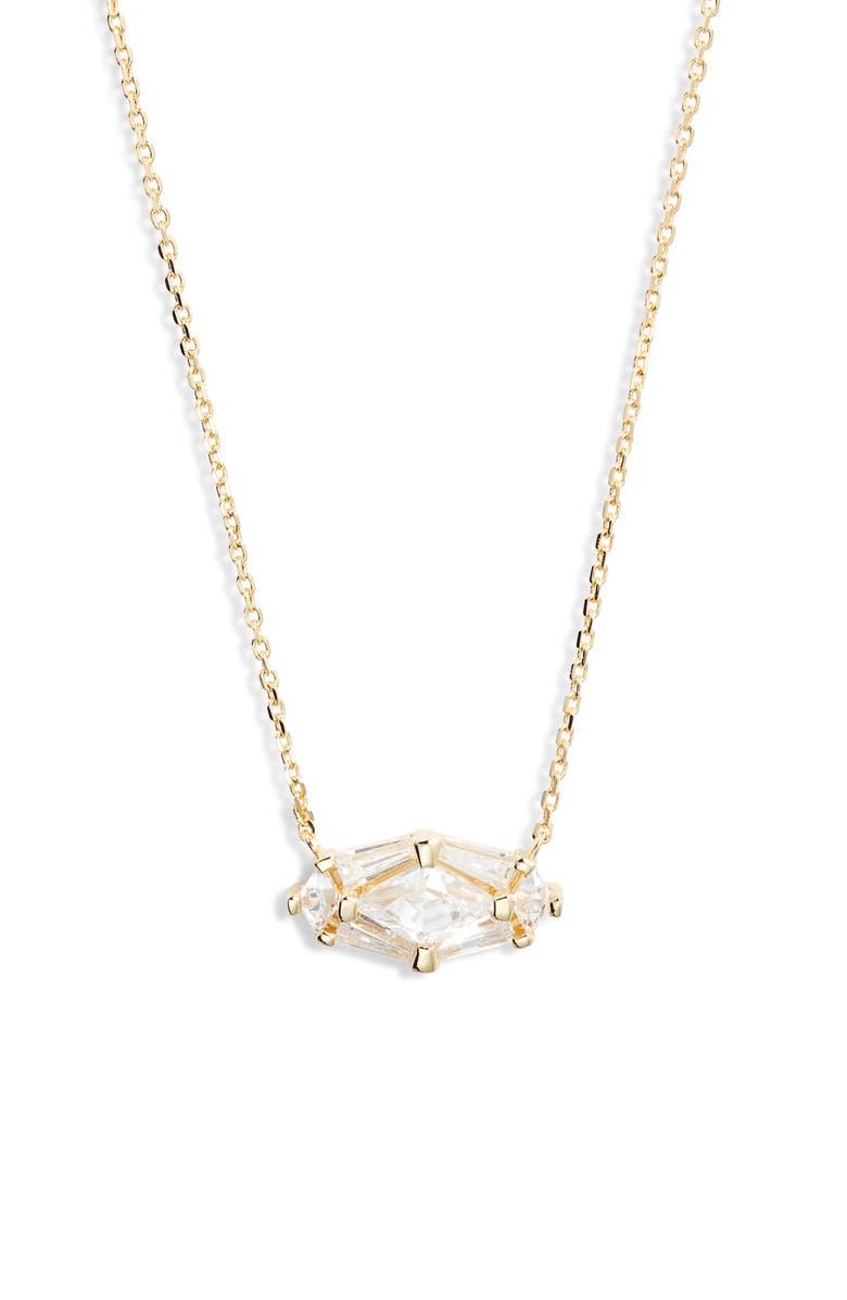 Kendra Scott Short Lindy Rae Pendant Necklace, Main, color,