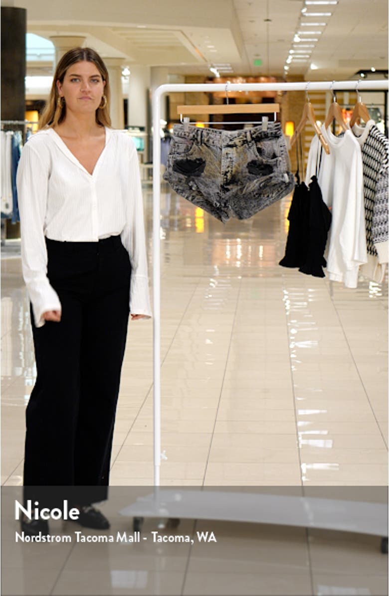 Bandits Low Rise Cutoff Denim Shorts, sales video thumbnail