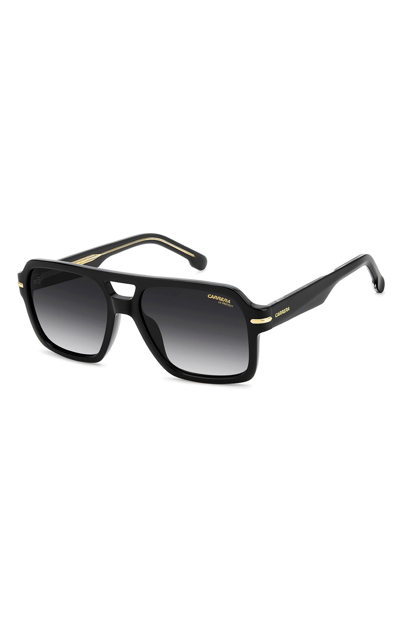 Carrera Eyewear 56mm Gradient Square Sunglasses (Men) | Nordstrom