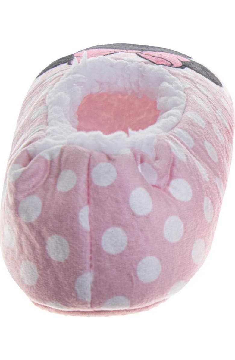 Disney Minnie Mouse Slippers, Alternate, color, Pink