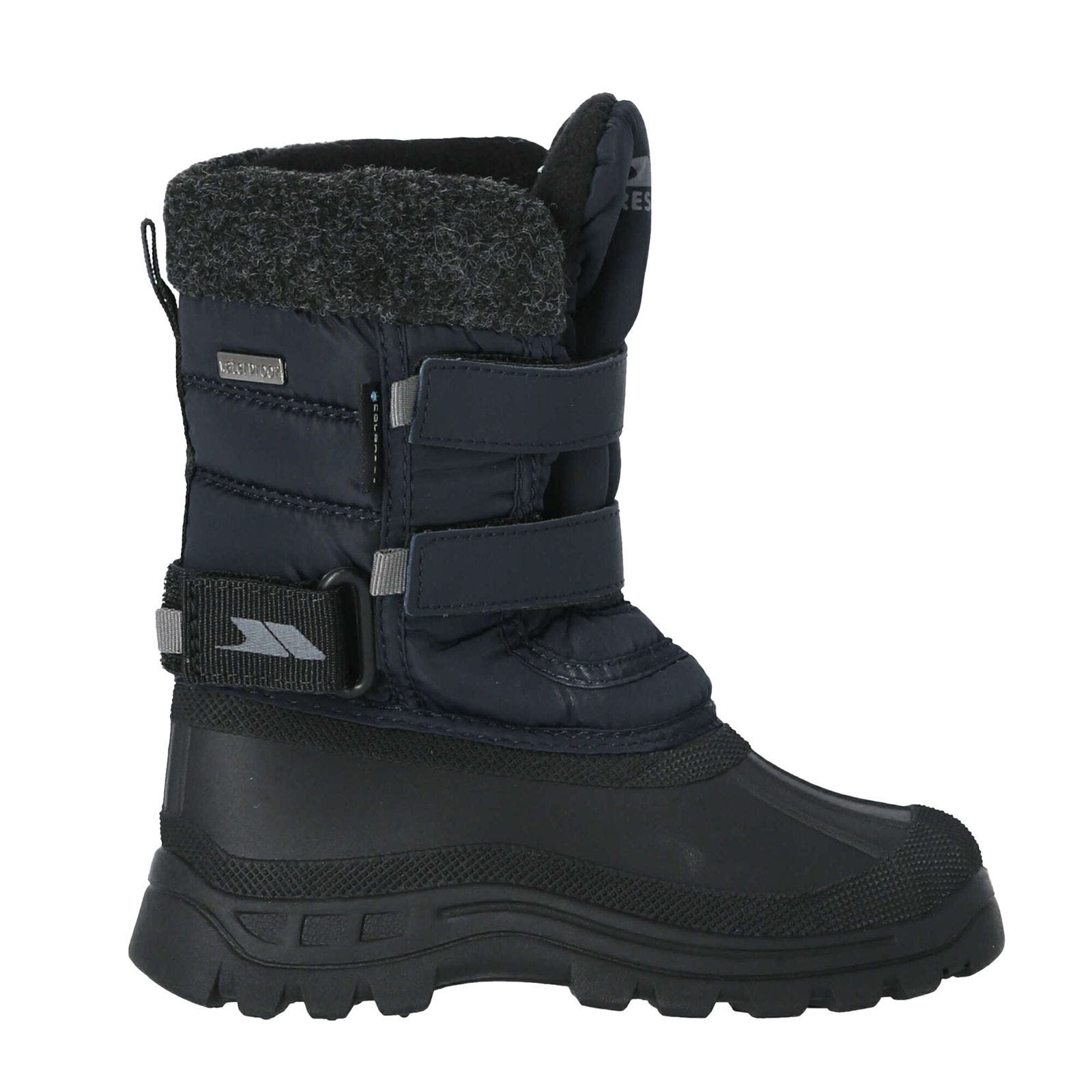 Childrens Strachan II Waterproof Snow Boots, Alternate, color, Navy