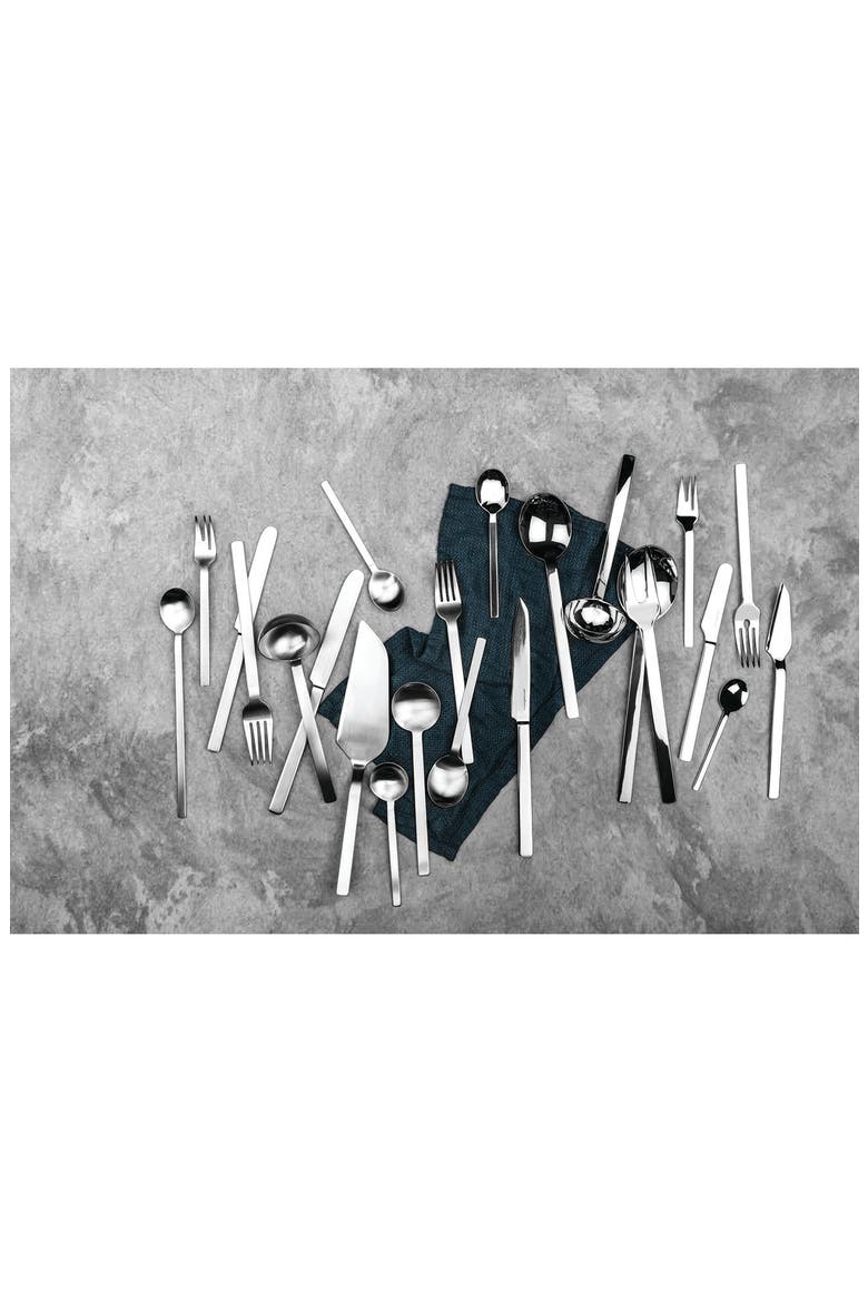 5-Piece Place Setting, Alternate, color, STAINLESS STEEL