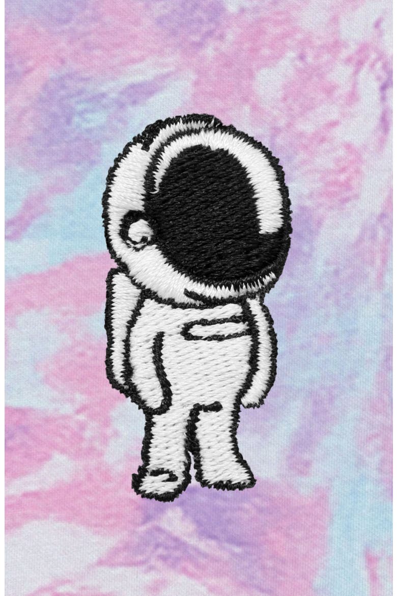Astronaut Tie Dye Fleece Jogger Pant, Alternate, color, Cotton Candy