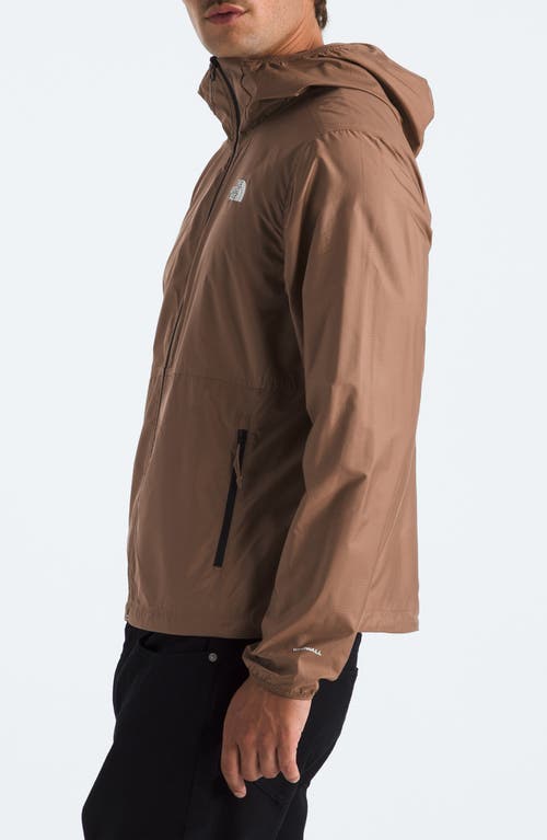 Shop The North Face Cyclone Windwall Water Repellent Jacket In Latte