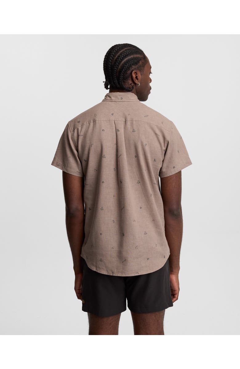 tentree Lake Life Mancos Shirt, Alternate, color, Clay/Lake Life
