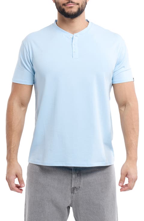 Short Sleeve Henley