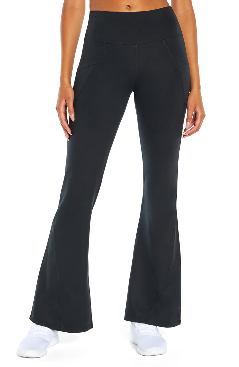 BALANCE COLLECTION Gemma Side Pocket Flare Leggings, Main, color, 