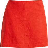 Madewell Linen Miniskort