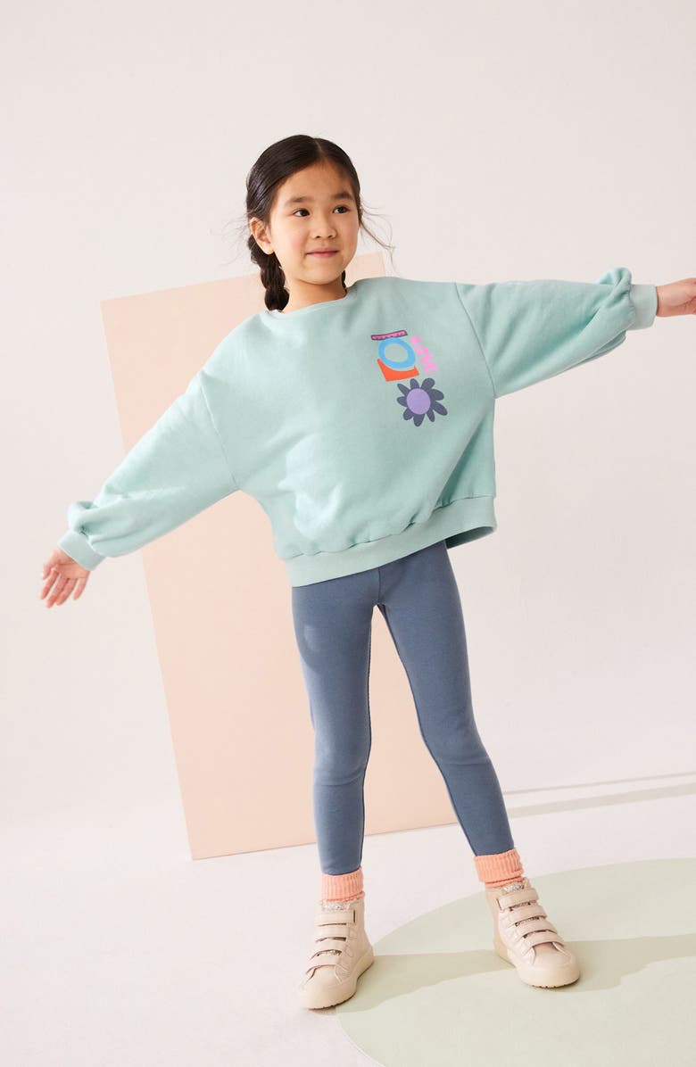 NEXT Kids' Sweatshirt & Leggings Set, Alternate, color,