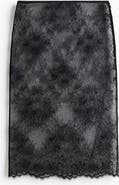 H&M Lace Midi Skirt