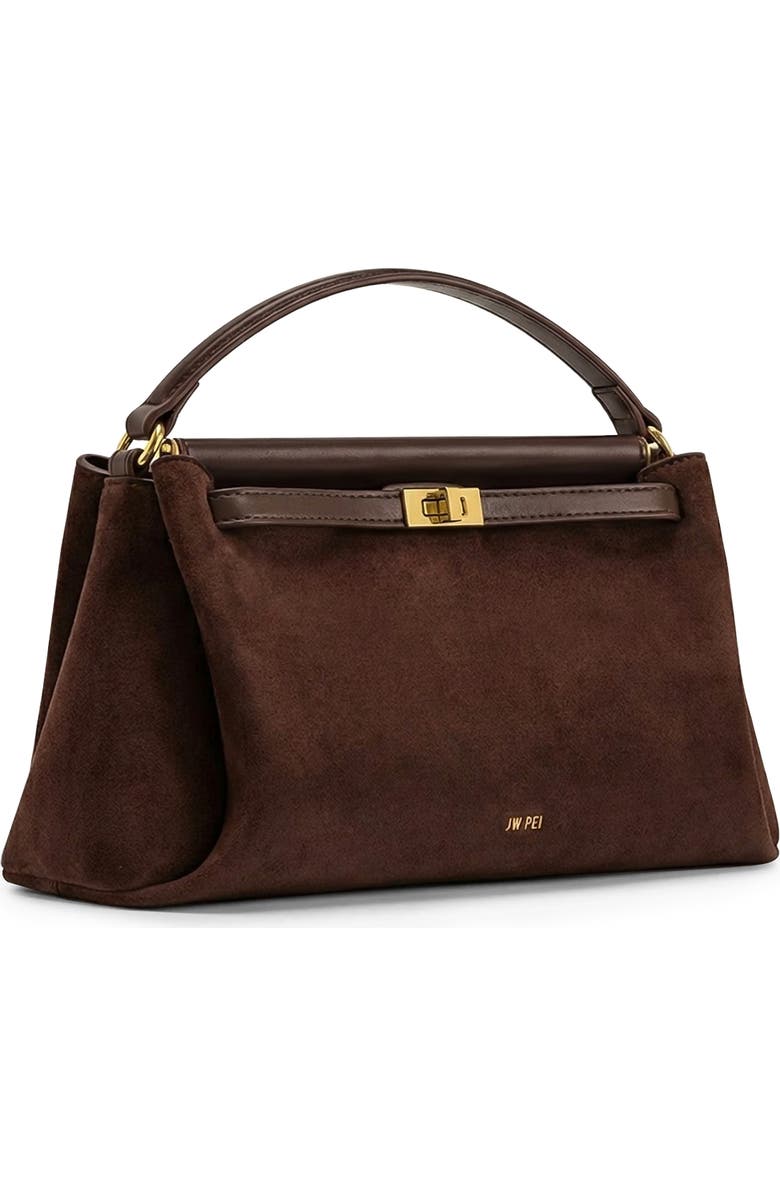 JW PEI Carmen Top Handle Bag, Alternate, color, Dark Brown