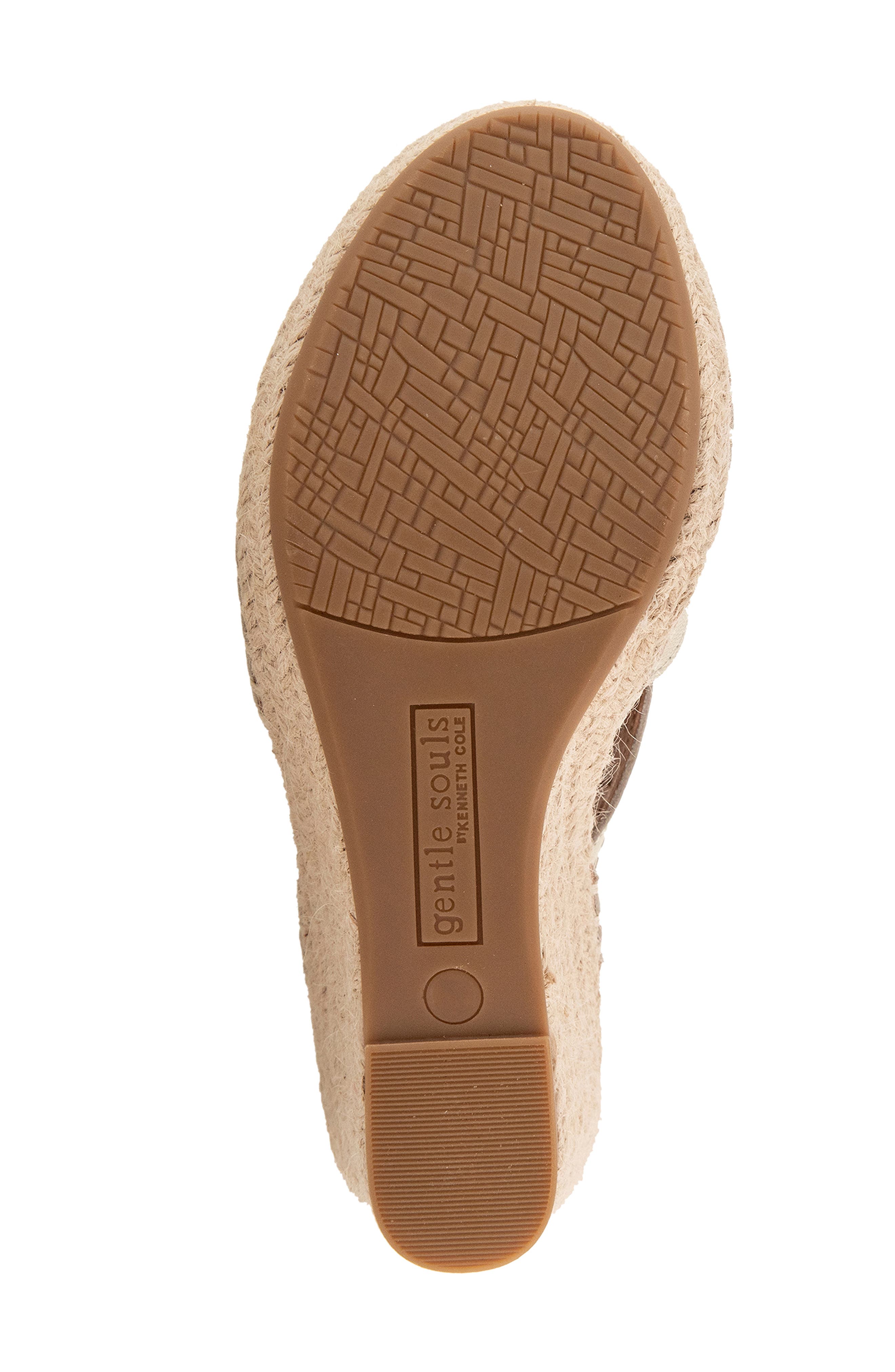 Cody Espadrille Wedge Sandal, Alternate, color, ICE LEATHER