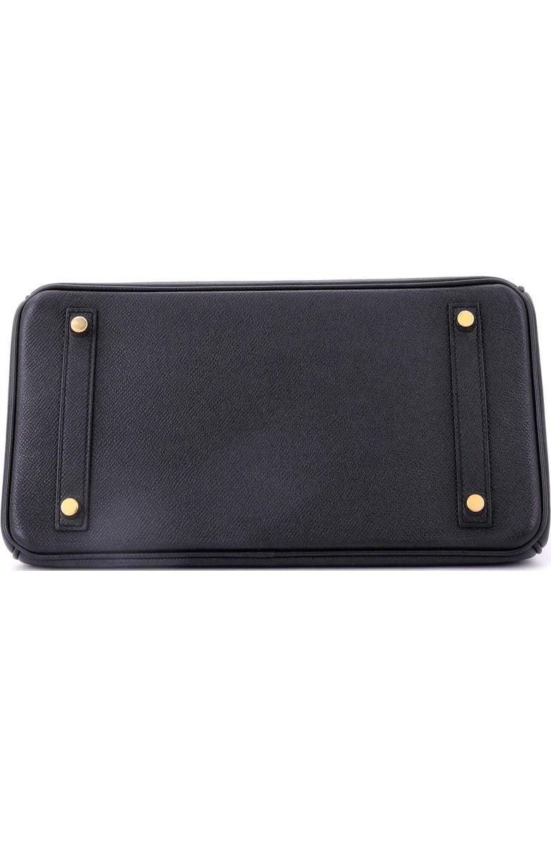 Pre-Owned Hermes Birkin Handbag Black Epsom with Gold Hardware 30, Alternate, color, Noir