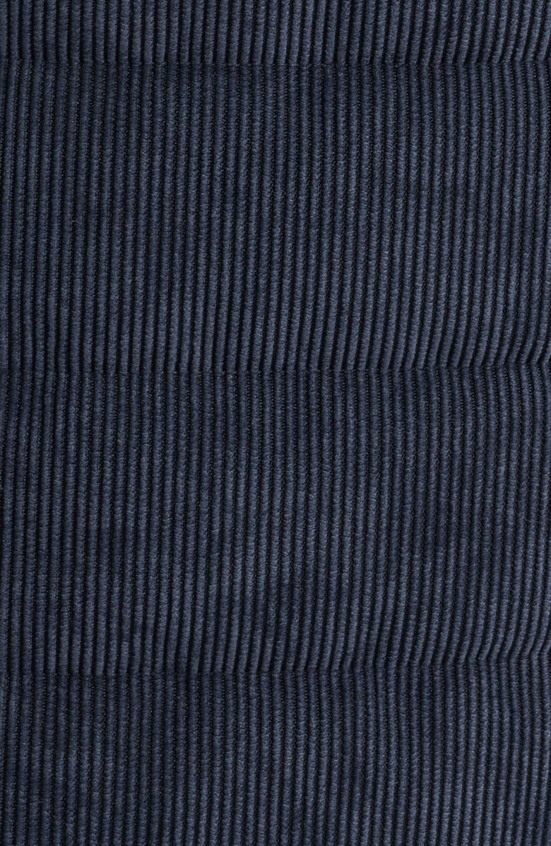 Save The Duck Magnus Water Repellent Corduroy Shirt Jacket, Alternate, color, Blue Black