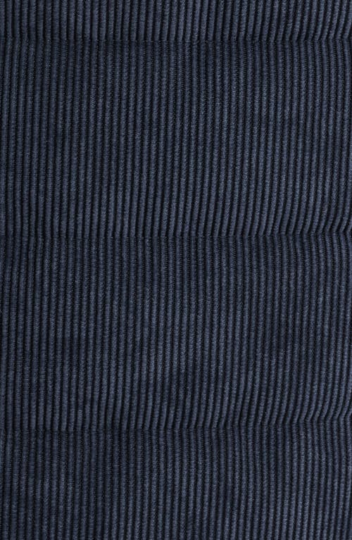 Save The Duck Magnus Water Repellent Corduroy Shirt Jacket In Blue