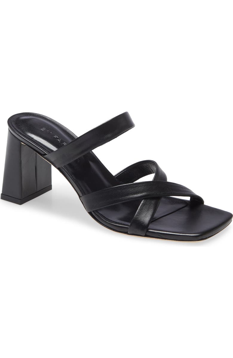 By Far Lenny Slide Sandal, Main, color,