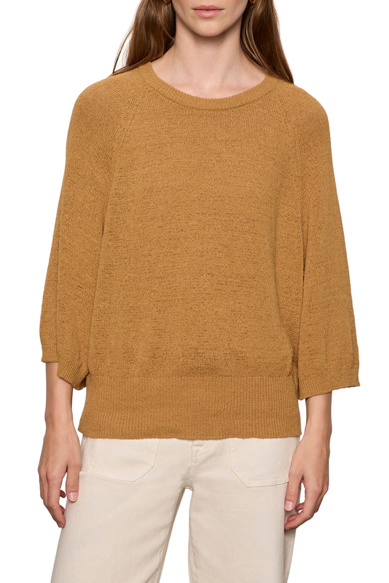 About Us Relaxed Sweater, Main, color, CUMIN BROWN