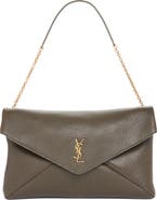 Saint Laurent Cassandre Leather Shoulder Bag